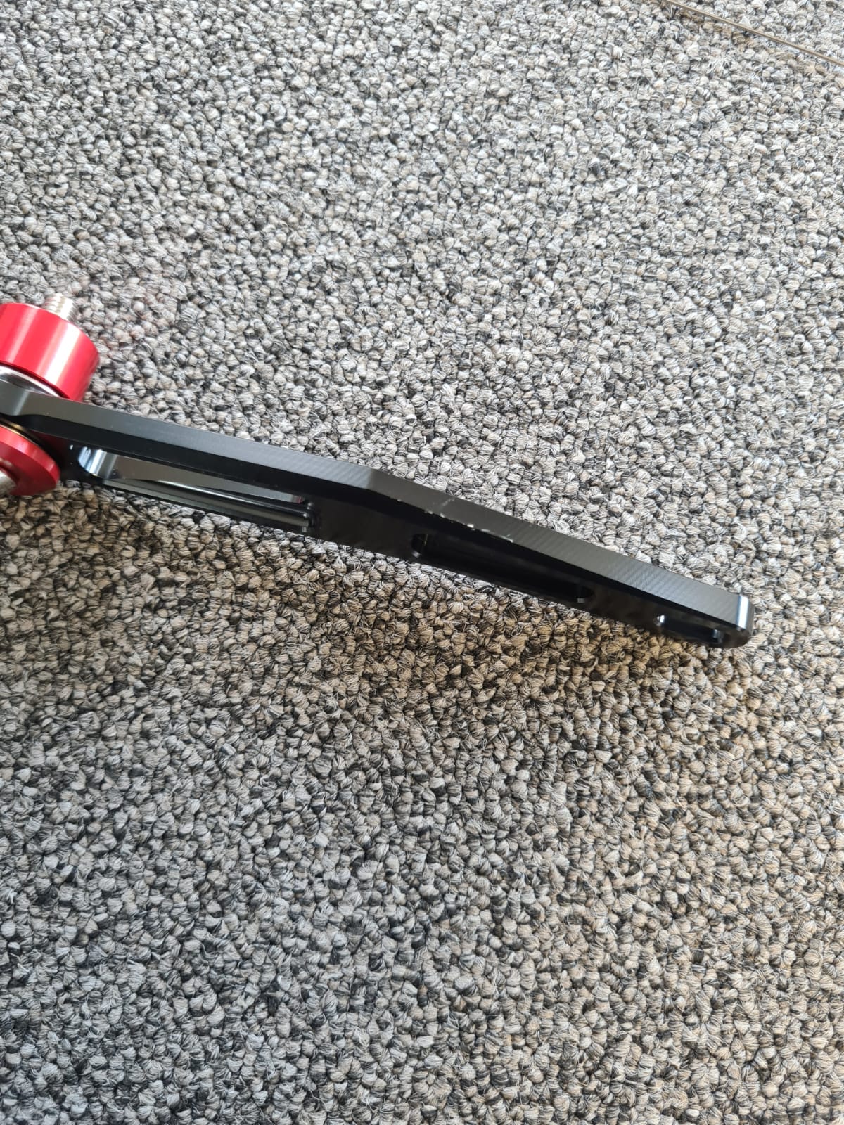 >TRACK< Fußrastenanlage schwarz Yamaha YZF-R6 RJ15 2006-16 ABE