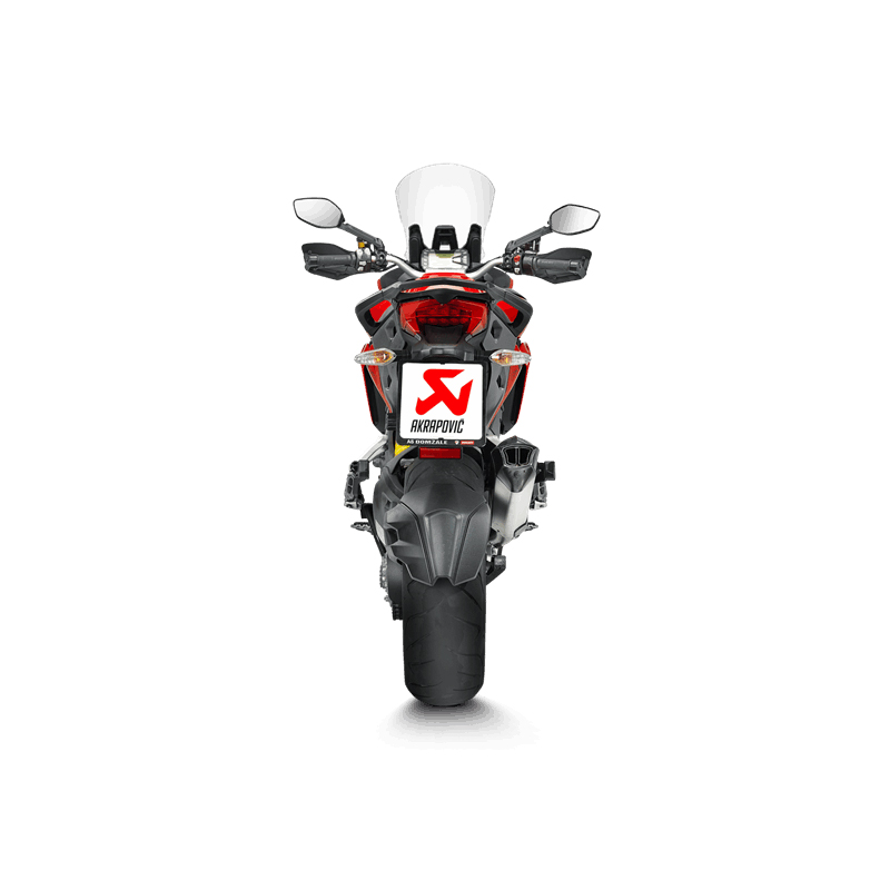 Akrapovic Slip-On Line (Titanium) Auspuff für Ducati Multistrada 1200/1200S Modelljahr 2015-2017