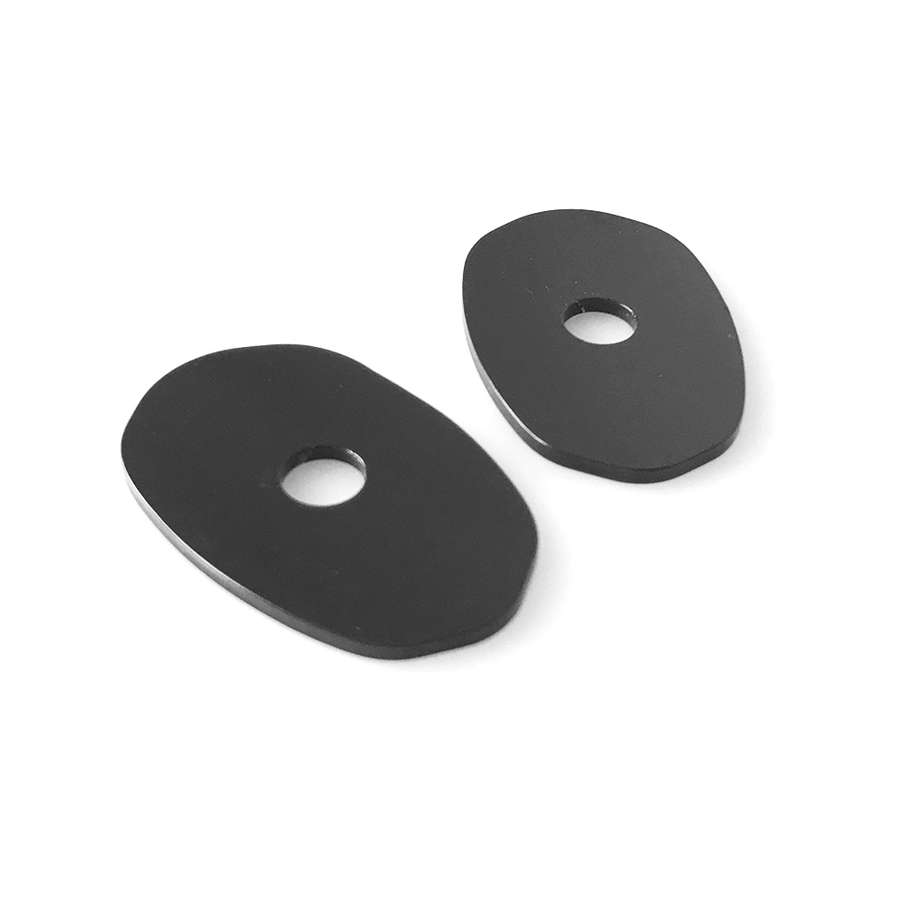 alpha Technik Kennzeichenhalter-Blinker-Kit SQ-LED (vorne + hinten) für Kawasaki Z650 und Ninja 650 Typ: ER650H / EX650K (Modelljahr 2017-2019)
