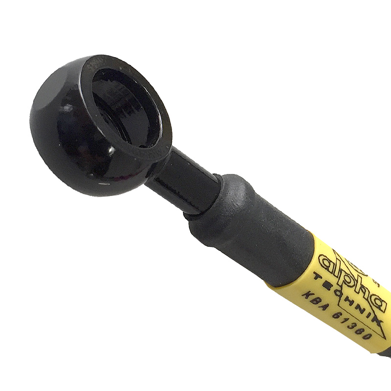 HEL Stahlflexleitung hinten Verlegeart OEM für Yamaha RD350 F2 1986-1992 hinten, Edelstahl