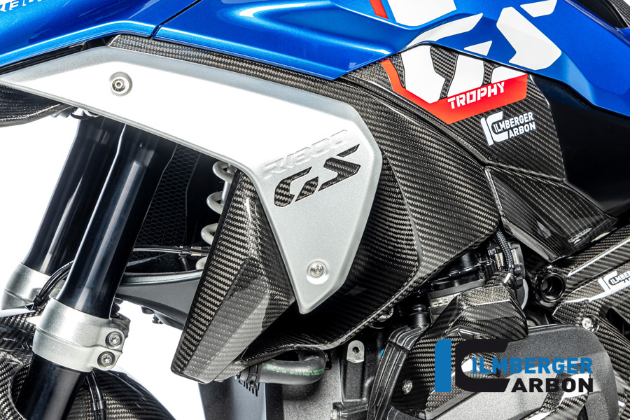 Ilmberger Carbon Luftauslassverkleidung links, glänzend, BMW R1300GS 2023-