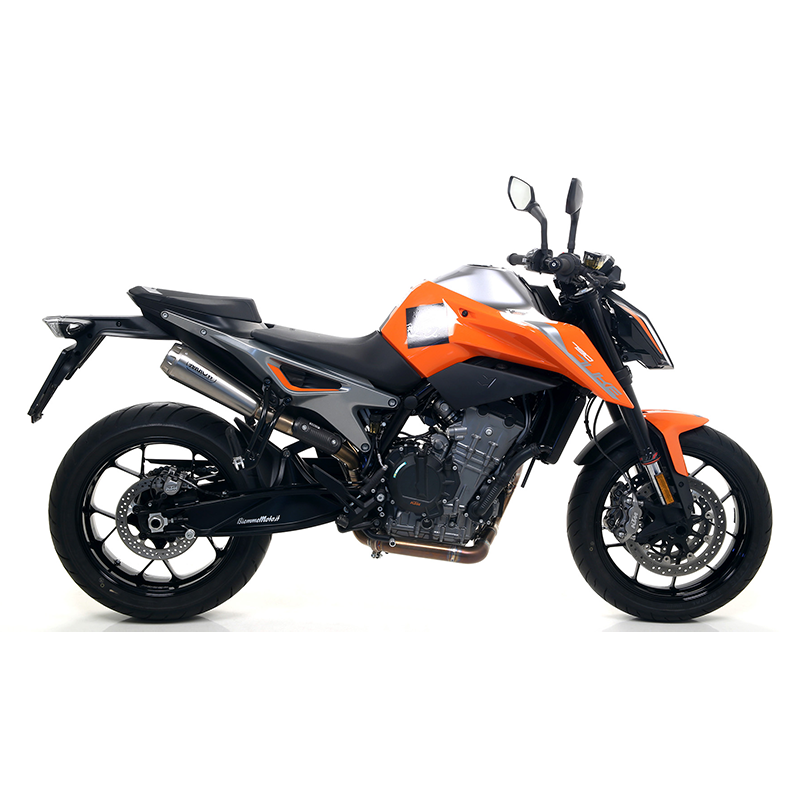 ARROW Auspuff PRO-RACE für KTM 790 Duke / 890 Duke 2018-,Titan