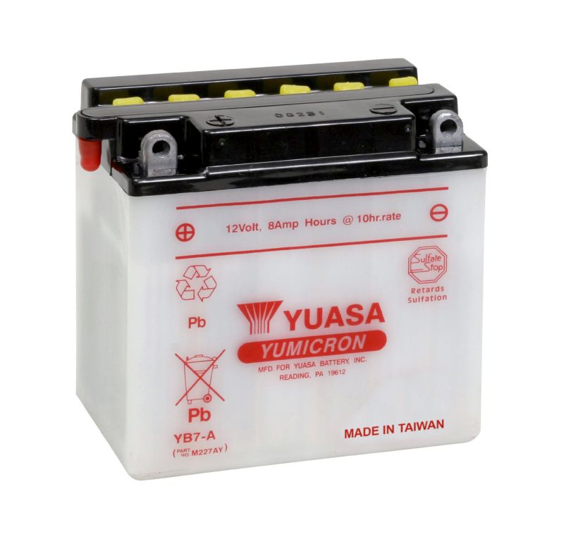 ToPlite YUASA Batterie YB7-A