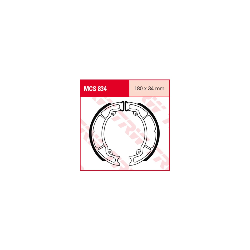 TRW LUCAS Bremsbackensatz MCS834