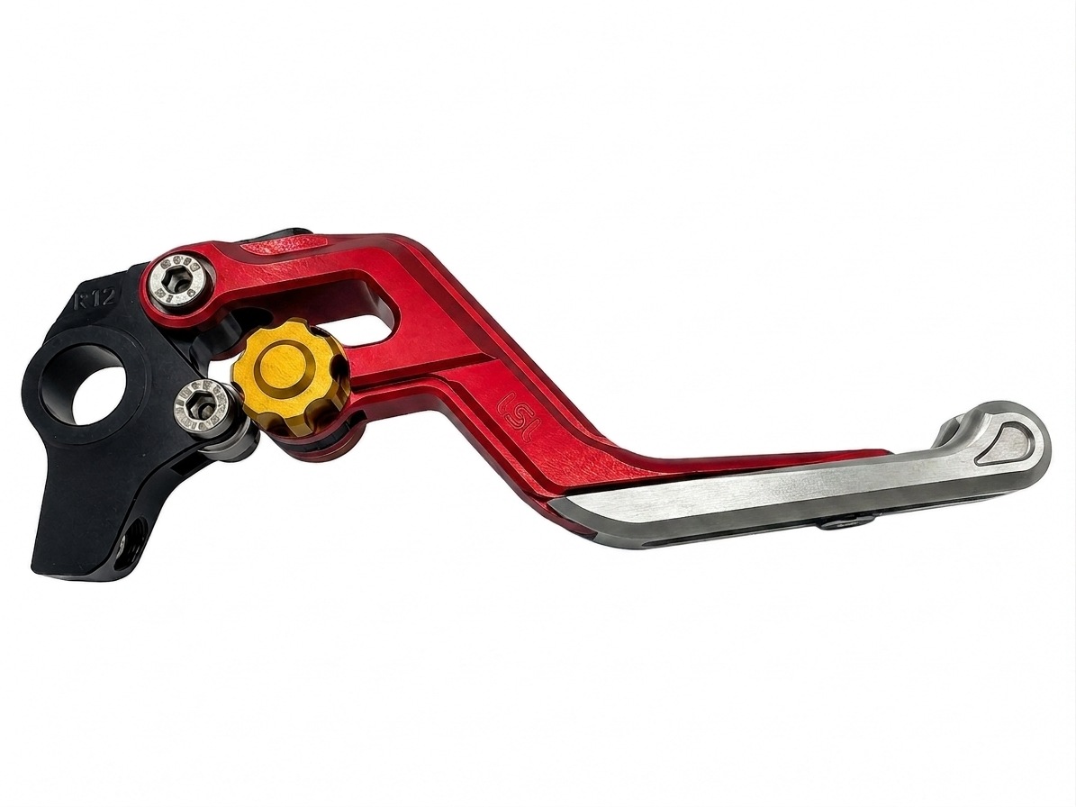 LSL ERGONIA Bremshebel R51 Rot/Gold/Silber