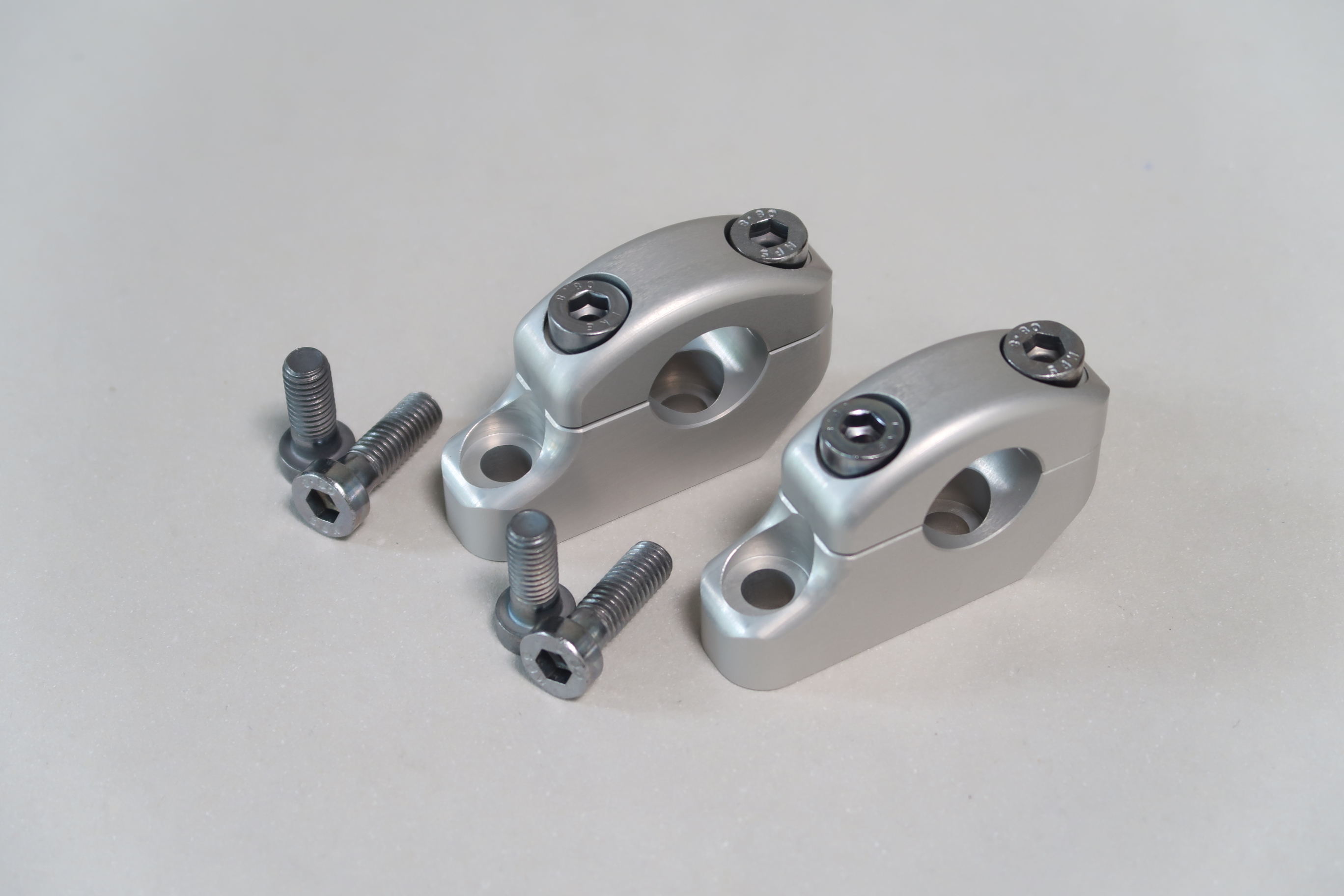 LSL Back-Set Klemmbockpaar, silber