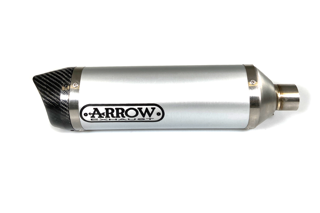 ARROW Auspuff THUNDER für Honda CBR125R 2004-2010, Aluminium ( Nur für ARROW Krümmer)
