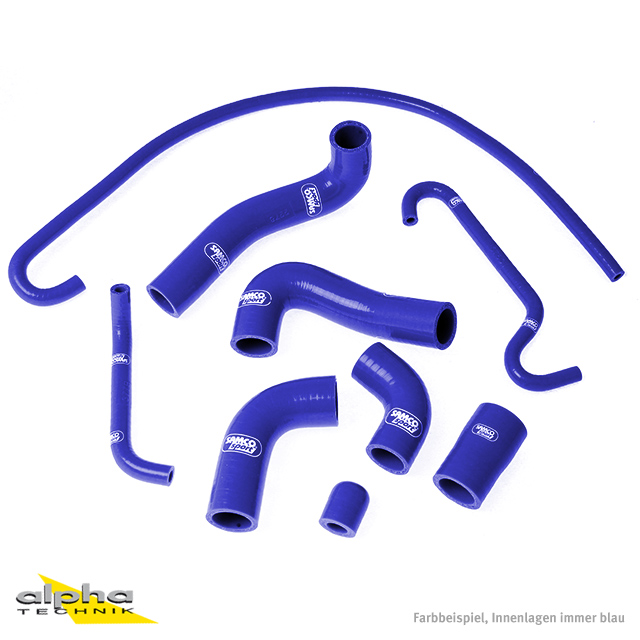 SAMCO SPORT Siliconschlauch Kit blau für MV Agusta F4 1000 RR RC LH44 Modelljahr 2010-2019