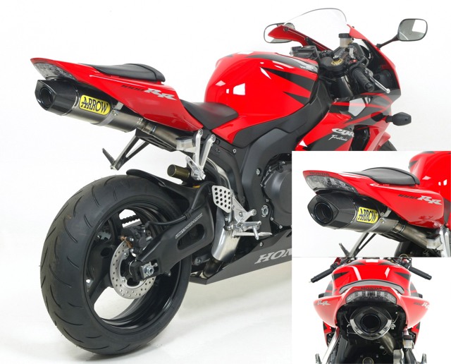 ARROW Auspuff RACE-TECH für Honda CBR1000RR Fireblade 2004-2007,Titan