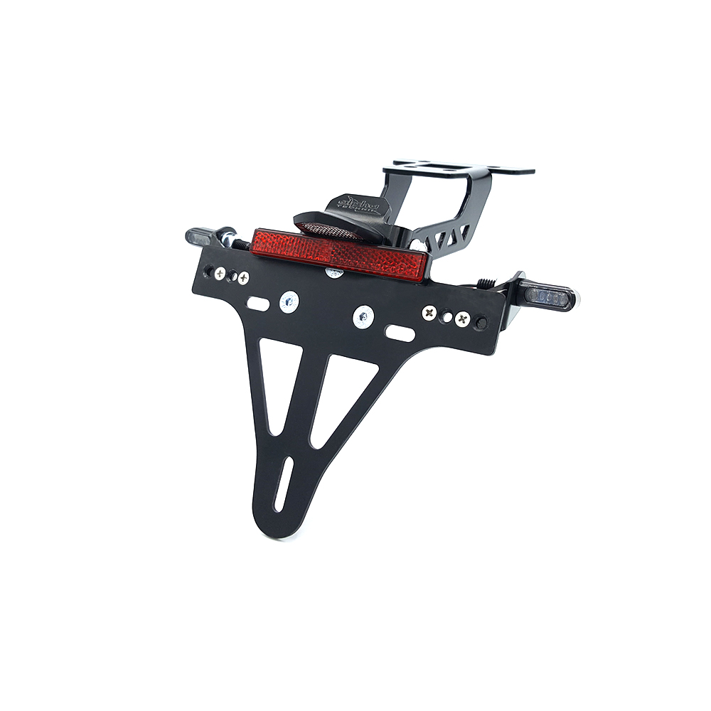 Kennzeichenhalter-Blinker-Kit MLED für Kawasaki Z650 und Ninja 650 Typ: ER650K / EX650M ab Modelljahr 2020 (Hinten)