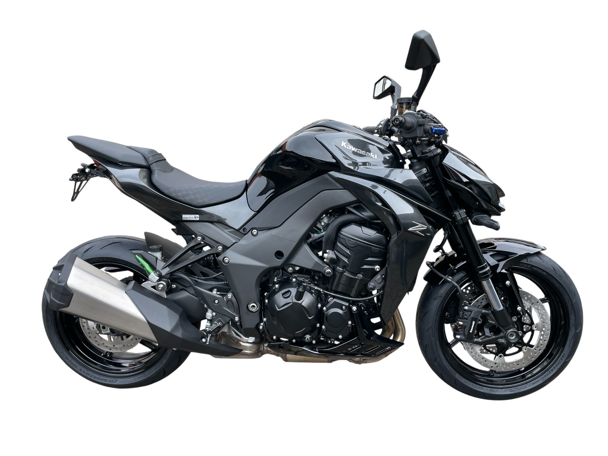 alpha Technik Kennzeichenhalter Kawasaki Z1100 / Z1100 SE, Modelljahr 2025-
