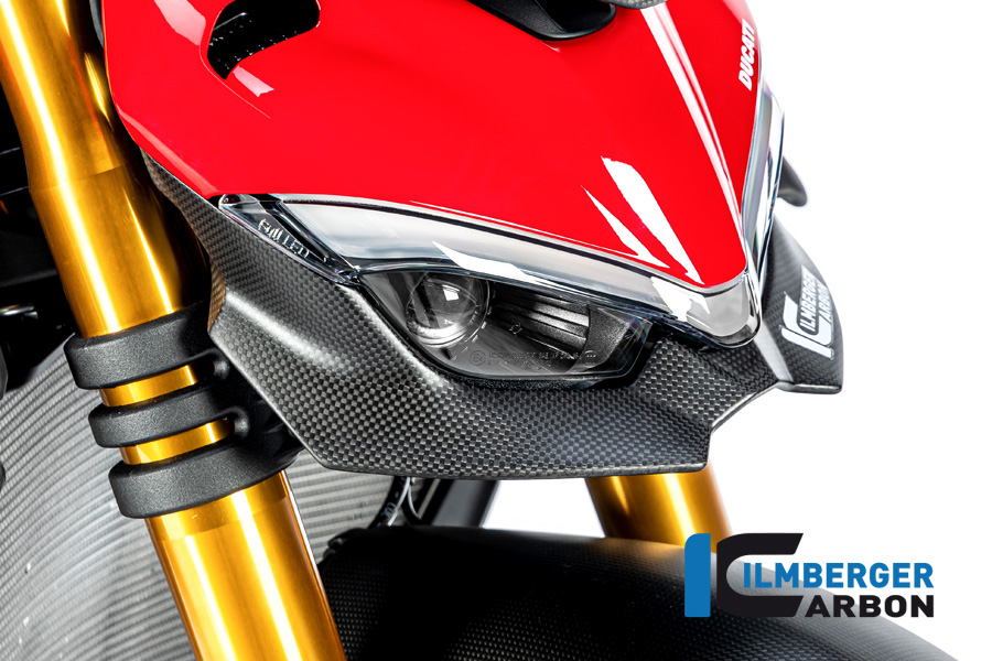 Ilmberger Carbon Verkleidungsoberteil unten matt für Ducati Streetfighter V4 V2 2020-