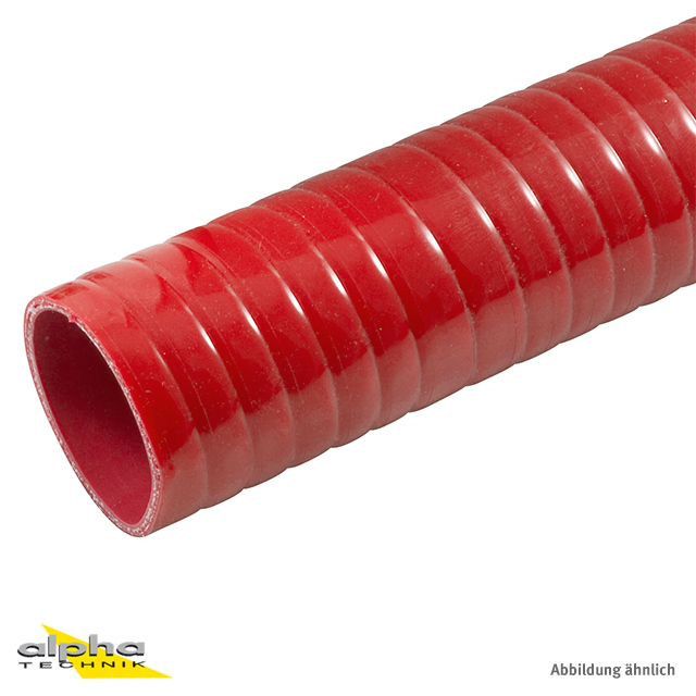 Siliconschlauch Superflex 20 mm rot