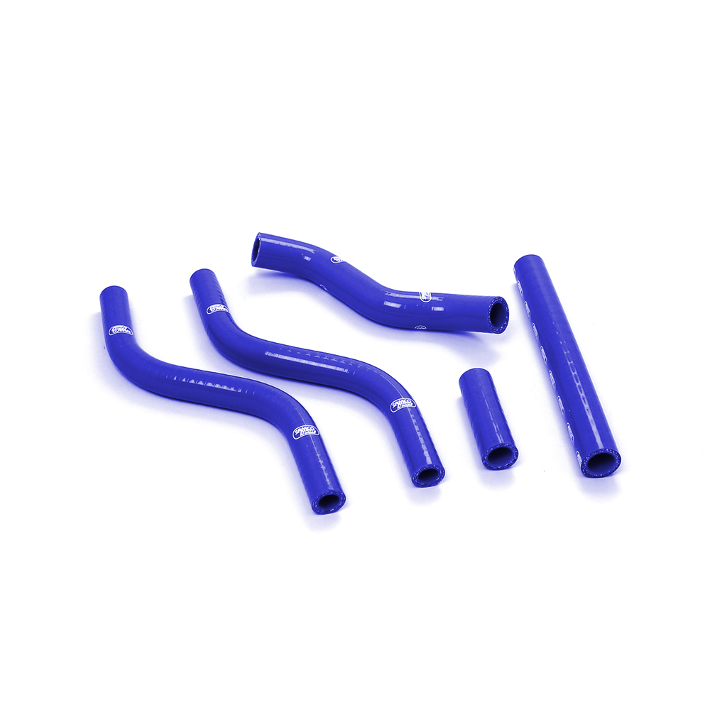 SAMCO SPORT Siliconschlauch Kit blau für Honda CR125R Modelljahr 1989
