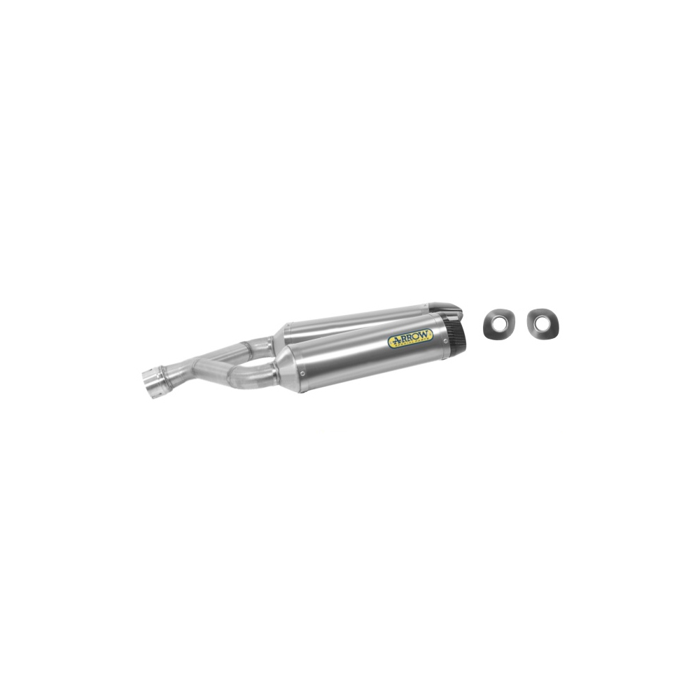 ARROW Auspuff THUNDER Aluminium für Aprilia Dorsoduro SMV750 2009-2017 Dorsoduro 900 2017-2019
