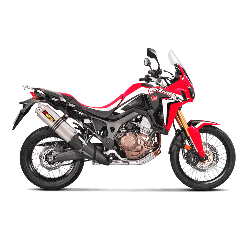 Akrapovic Slip-On Line (Titanium) Auspuff für Honda CRF1000L Africa Twin 2016-2019, CRF1000L Africa Twin Adventure Sports 2018-2019