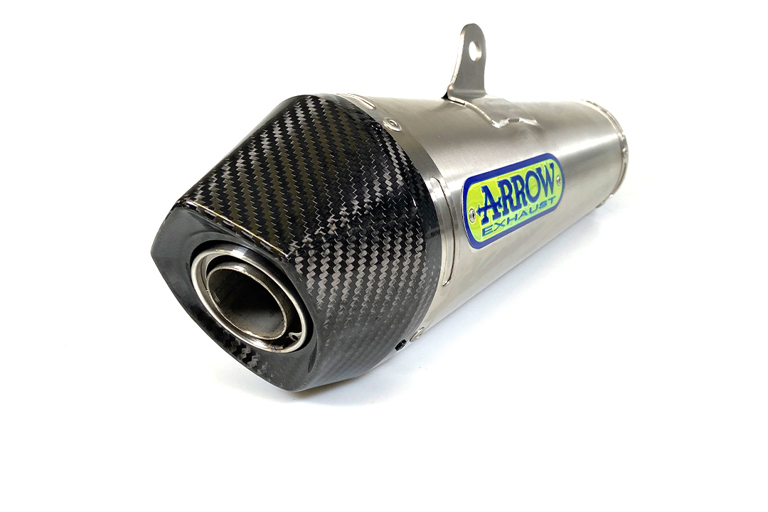 ARROW Auspuff X-KONE für Yamaha XJR1300 2007-2016, Edelstahl (Nur mit ARROW Zwischenrohr)