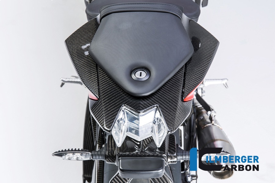Ilmberger Carbon Heckverkleidung hinten oben , Carbon