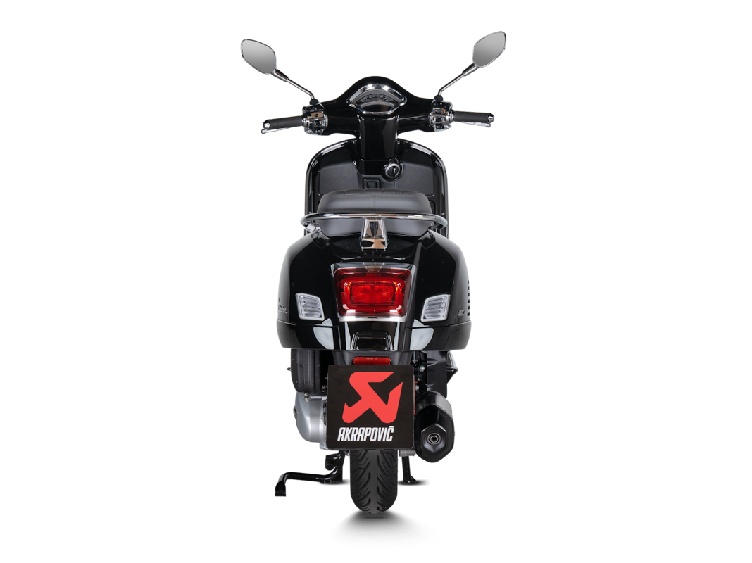 Akrapovic Slip-On Line (SS) Auspuff für Vespa GTS 125, Super, Supersport, Supertech, Modelljahr 2025- (Euro 5+)