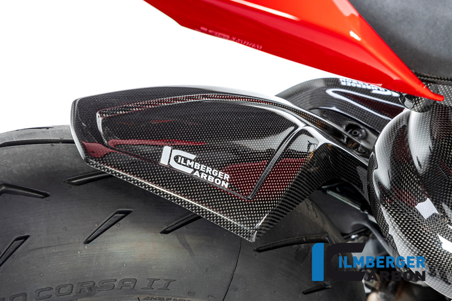 Ilmberger Carbon Kotflügel hinten glanz für Ducati Streetfighter V4 2020-