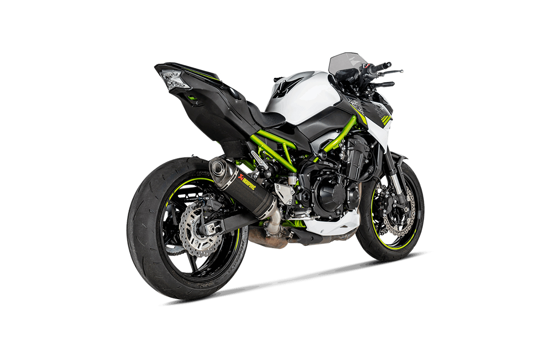 Akrapovic Slip-On Line (Carbon) Auspuff für Kawasaki Z900 ab Modelljahr 2017-