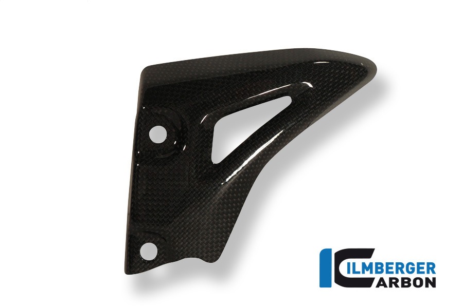 Ilmberger Carbon Fersenschutz links, Carbon