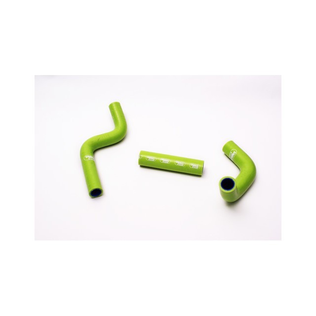 SAMCO SPORT Siliconschlauch Kit grün für Kawasaki KX80 KX85 Modelljahr 1998-2013