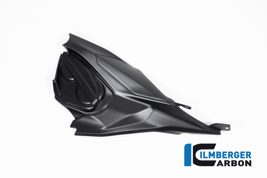 Ilmberger Carbon Rahmenheckverkleidung mit Zylinderkopfabdeckung links, matt, Ducati Streetfighter V2,  2022-
