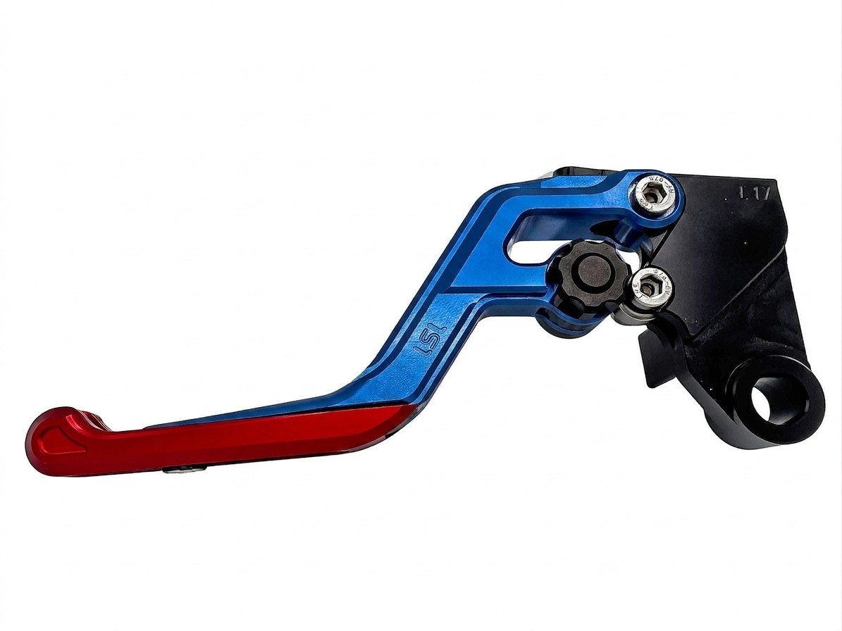 LSL ERGONIA Kupplungshebel L24 Blau/Schwarz/Rot