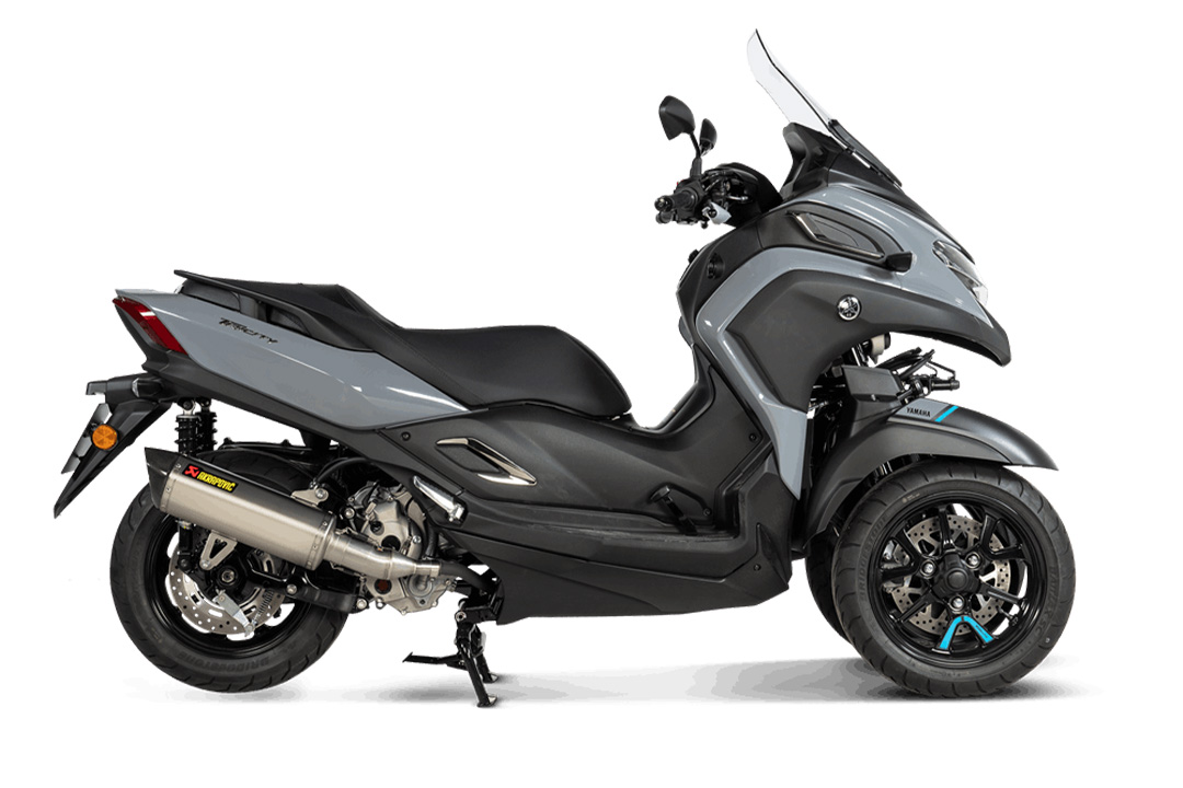 Akrapovic Slip-On Line (SS) Auspuff für Yamaha Tricity 300 und X-MAX 300 Modelljahr 2018- 2021-