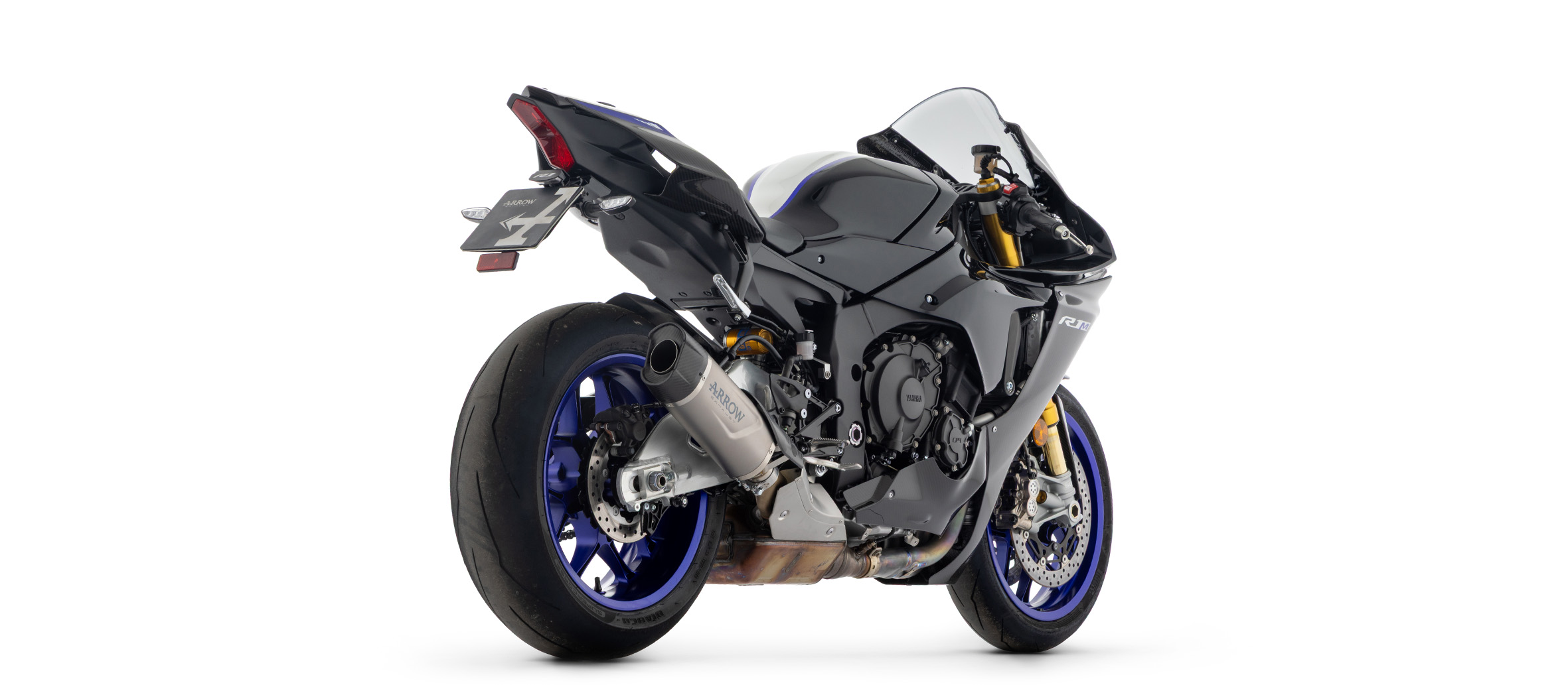 ARROW Auspuff INDY RACE EVO Titan für Yamaha YZF R1 Race, 2025-