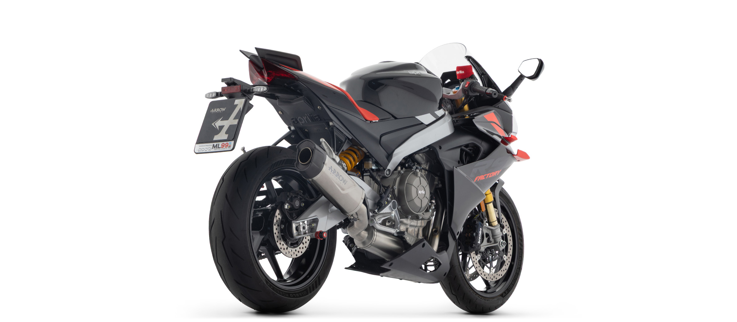 ARROW Auspuff INDY RACE Komplettanlage für Aprilia RS 660, 2025-
