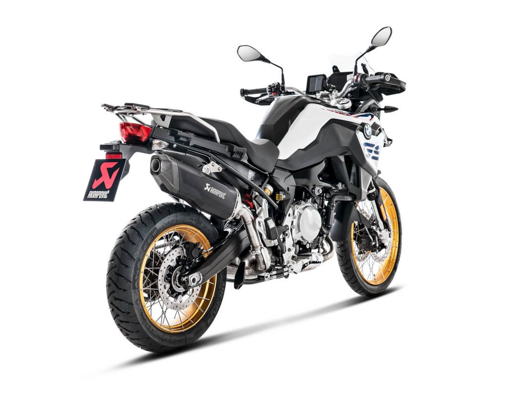 Akrapovic Slip-On Line (Titanium) Auspuff für BMW F 800GS und F900GS / Adventure 2024-, F750GS und 850 GS/Aventure 2018-2023