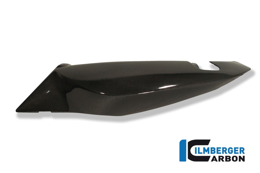 Ilmberger Carbon Seitendeckel unterm Sitz links, Carbon