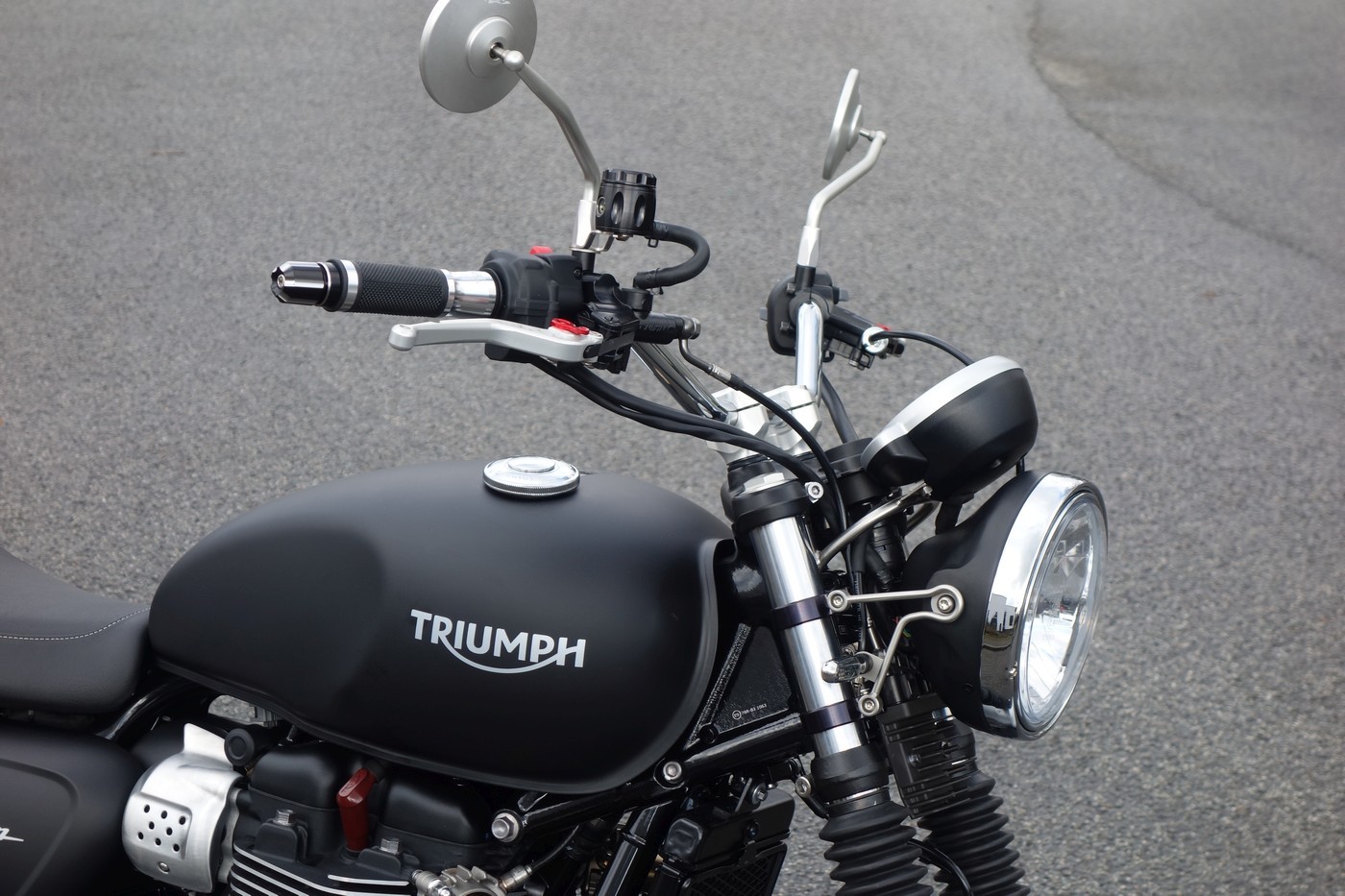 LSL Montage-Kit 2 Lenker Triumph Street Twin 2016-