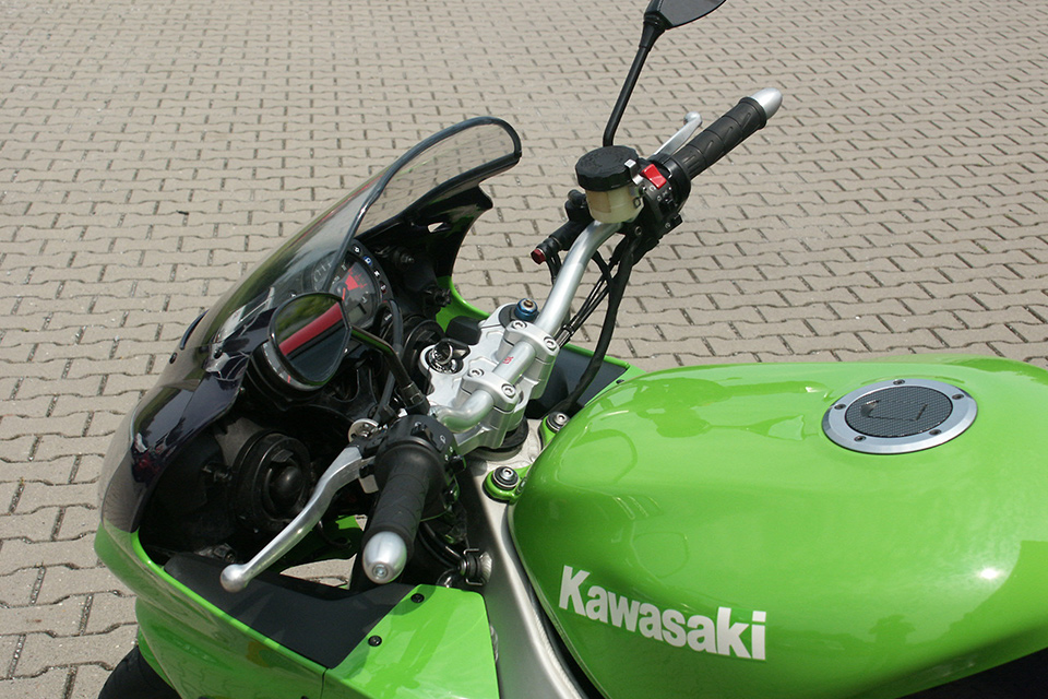 LSL Superbike-Kit mit Teilegutachten für  Kawasaki ZX-9R, Typ ZX900C,  1998-1999, silber, (Typ G)