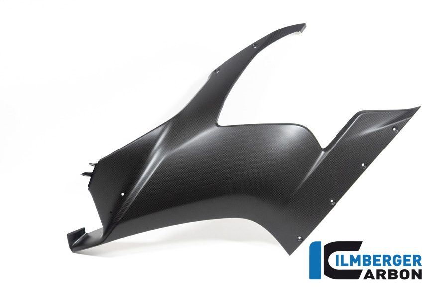 Ilmberger Carbon Verkleidungsseitenteil für Winglet vorbereitet links, matt, Ducati Panigale V2 2020-