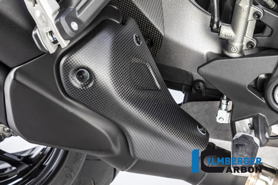 Ilmberger Carbon Auspuffhitzeschutz, matt Ducati Monster 1200, 1200S 2017-