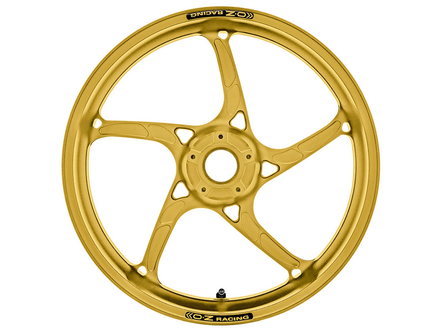 OZ Piega R Aluminium Satz in goldfarben matt für BMW S1000RR (HP4 Wheels Kit), 2013-2018 und HP4, 2013-2014