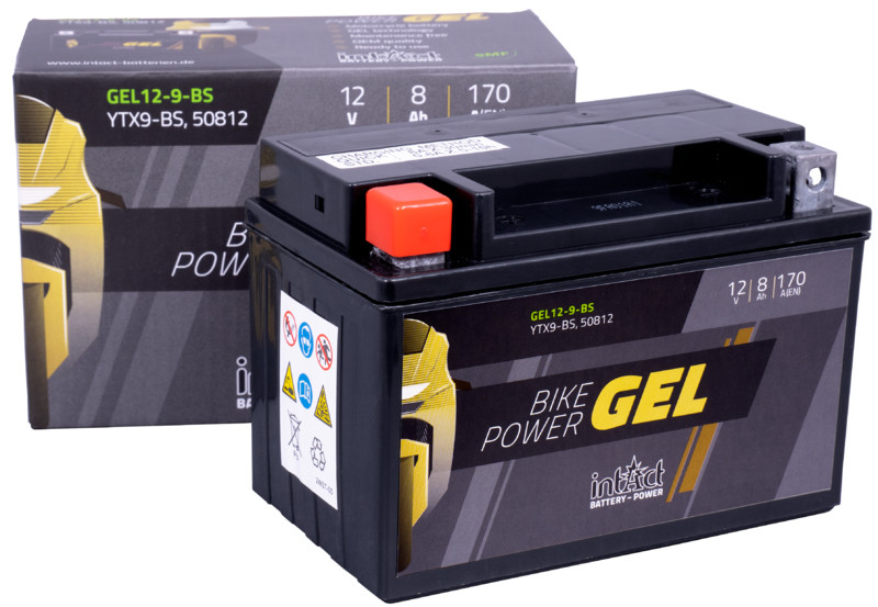 Intact GEL Batterie  YTX9-BS / 50812