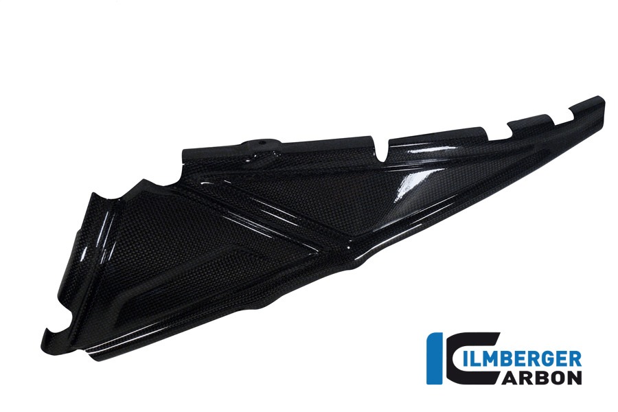 Ilmberger Carbon Heckrahmencover links, Carbon