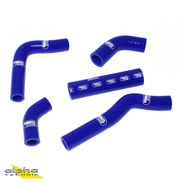 SAMCO SPORT Siliconschlauch Kit blau für Yamaha RD500LC Modelljahr 1984-1987