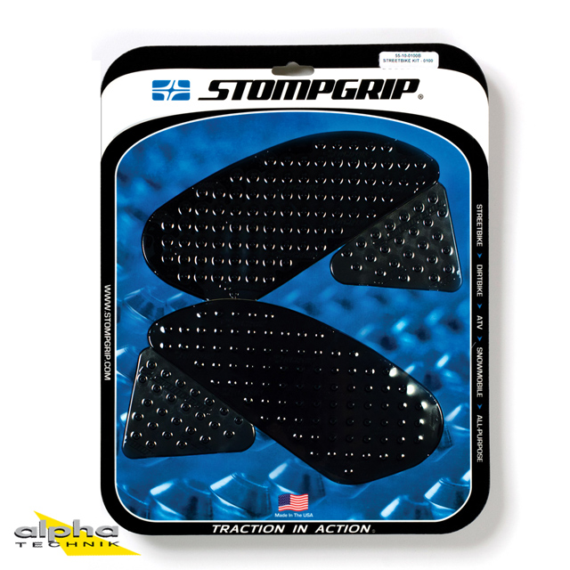 Stompgrip schwarz, Volcano, für Honda CBR250R, 2015 und CBR300R, 2015-2026