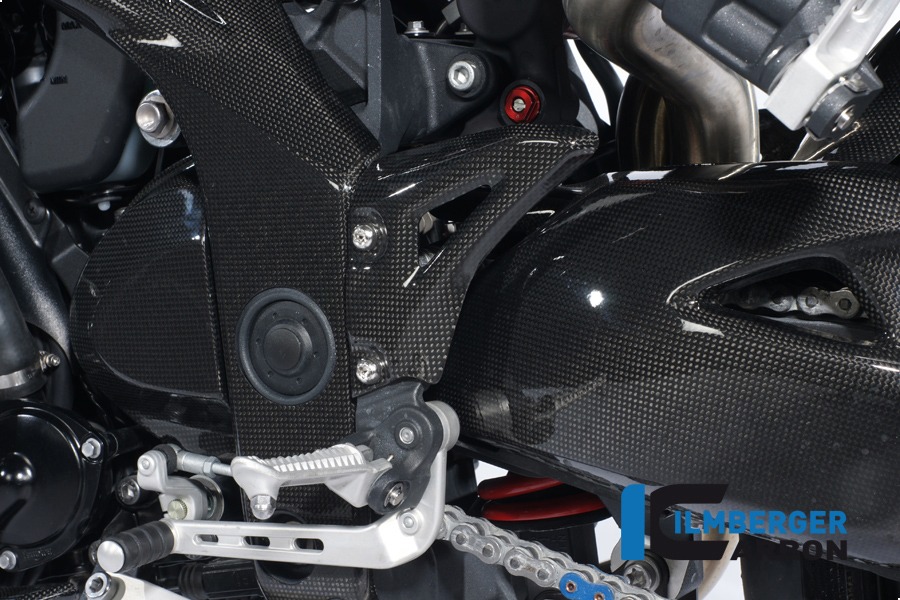 Ilmberger Carbon Fersenschutz links, Carbon