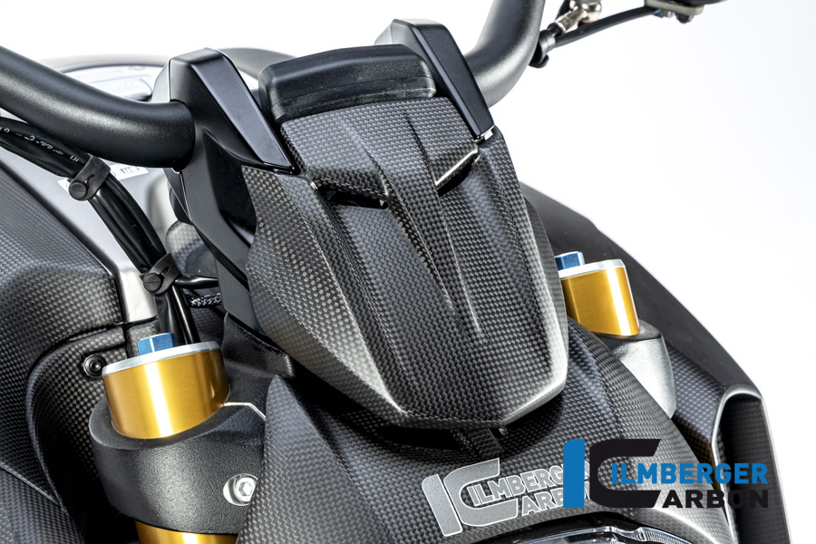 Ilmberger Carbon Instrumenteabdeckung, matt, Ducati Diavel 1260 , 2019-