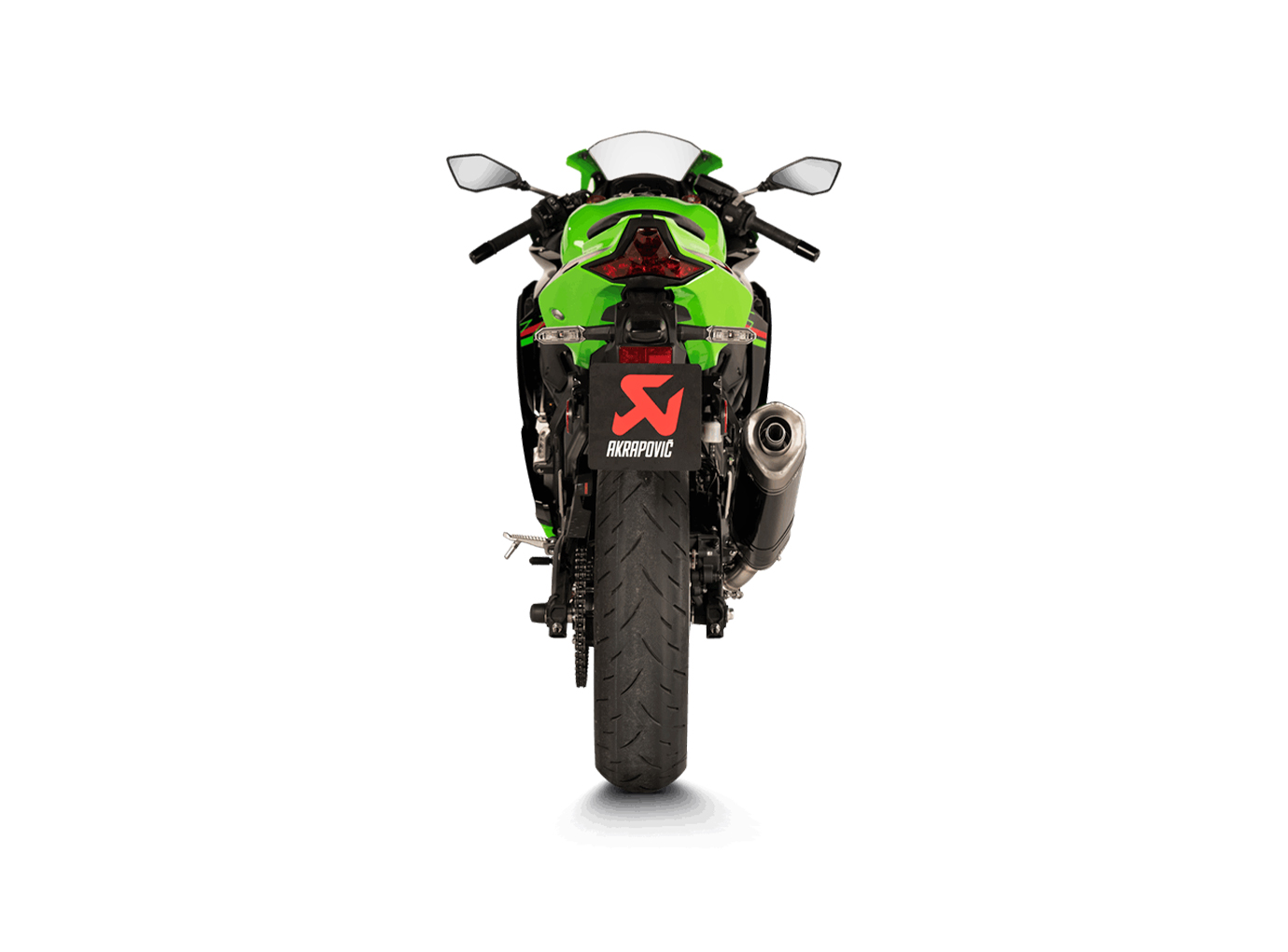 Akrapovic Slip-On Line (Carbon) Auspuff für Kawasaki Ninja ZX-4R und ZX-4RR Modelljahr 2023-2025