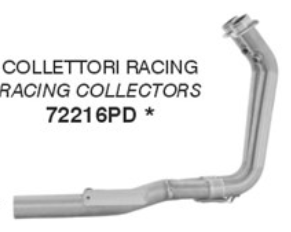ARROW Racing Krümmer Edelstahl für Morbidelli T502X, 2026-