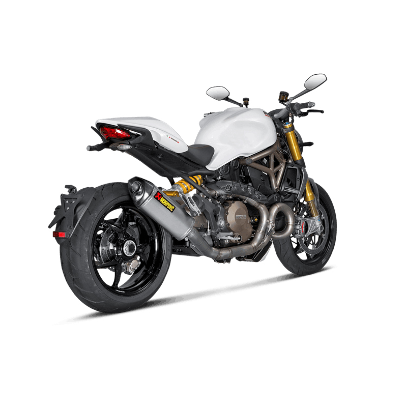 Akrapovic Link Pipe (Titanium) Auspuffanlage für Ducati Monster 1200R 2017-2020 Monster 1200 / 1200 S 2017-2020 Monster 821 2014-2020