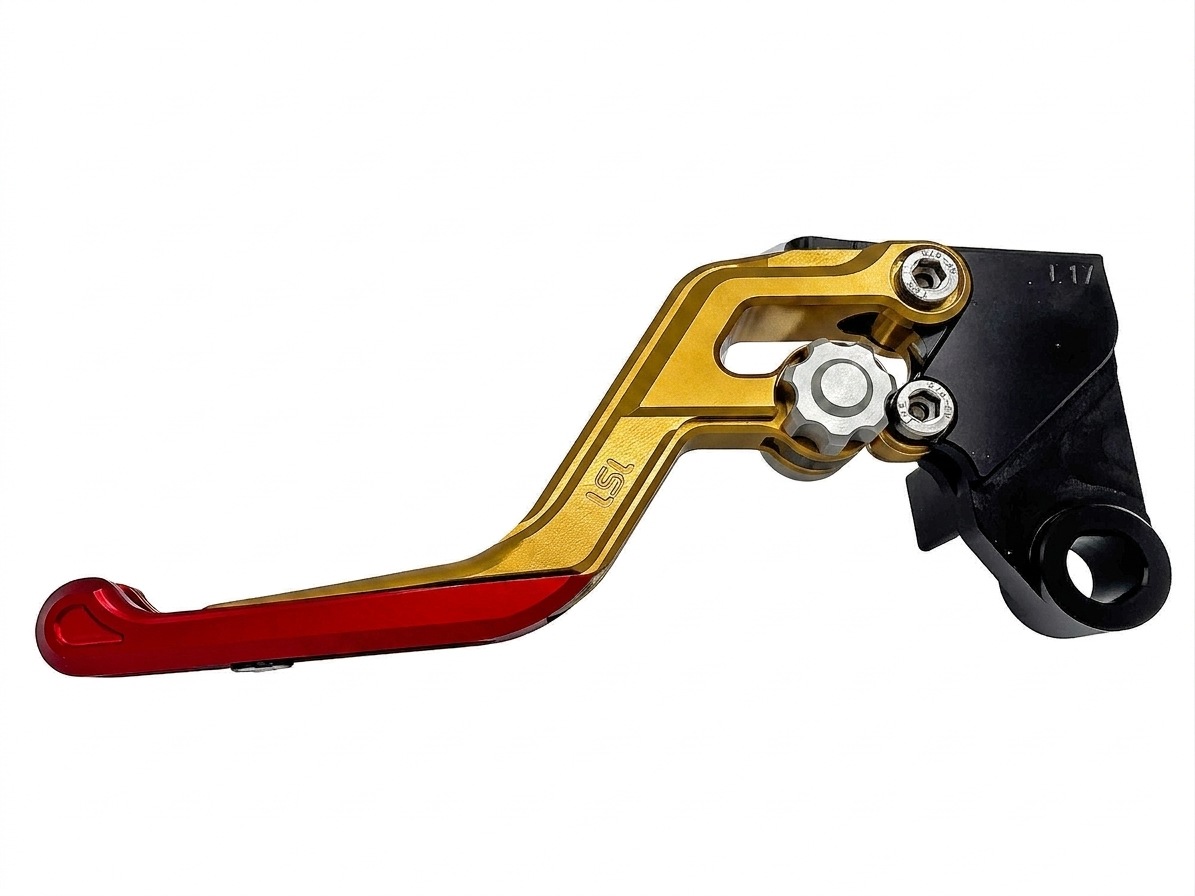 LSL ERGONIA Kupplungshebel L70R Gold/Silber/Rot