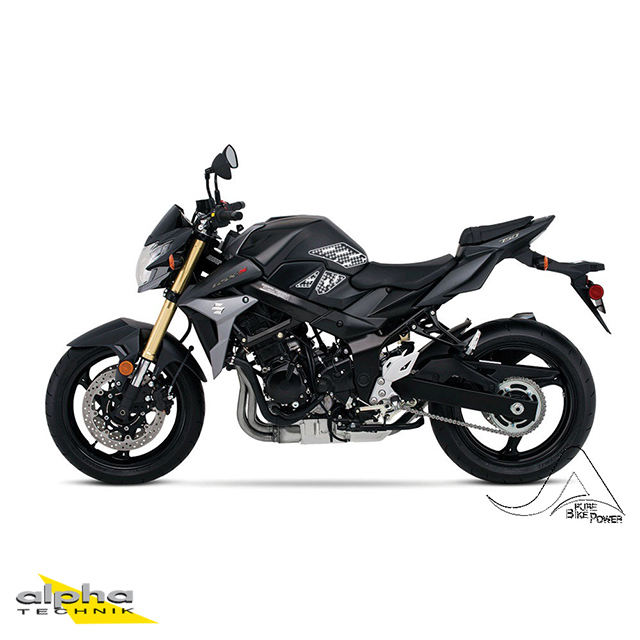 Stompgrip klar, Volcano, für Suzuki GSR750, 2012-2015, GSX-S 750, 2015-2016